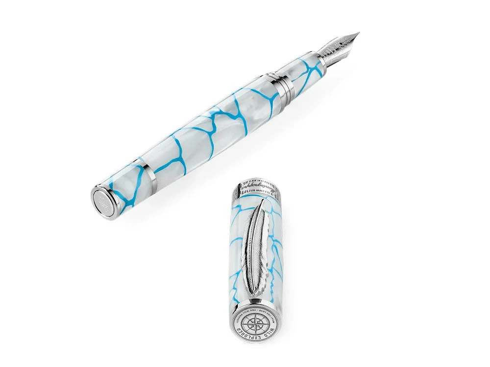 Montegrappa Wild: Arctic Ice Fountain Pen, Limited Edition, ISWDR-IA - Image 4