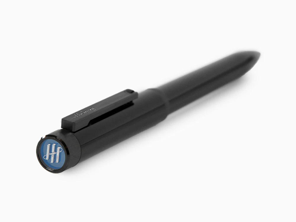 Montegrappa Zero Ballpoint pen, Black Resin, Ultra Black, ISZEIBIC - Image 4