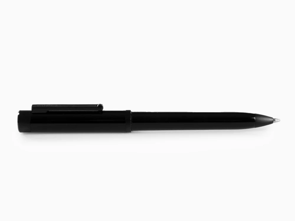 Montegrappa Zero Ballpoint pen, Black Resin, Ultra Black, ISZEIBIC - Image 7