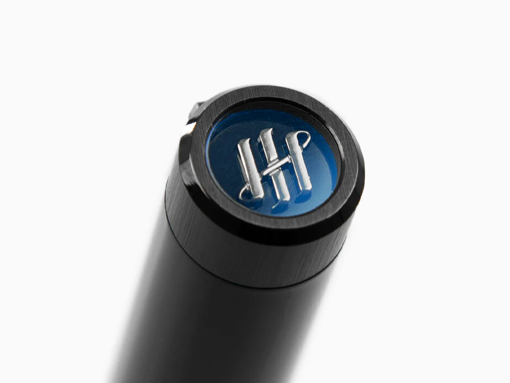 Montegrappa Zero Fountain Pen, Black Resin, Ultra Black, ISZEI-IC - Image 9
