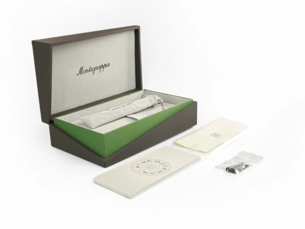 Montegrappa Zero Zodiac Aquarius Fountain Pen, Steel, ISZEZ-IC-V1 - Image 10
