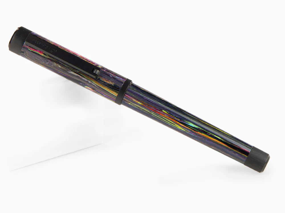 Montegrappa Zero Zodiac Aquarius Fountain Pen, Steel, ISZEZ-IC-V1 - Image 3