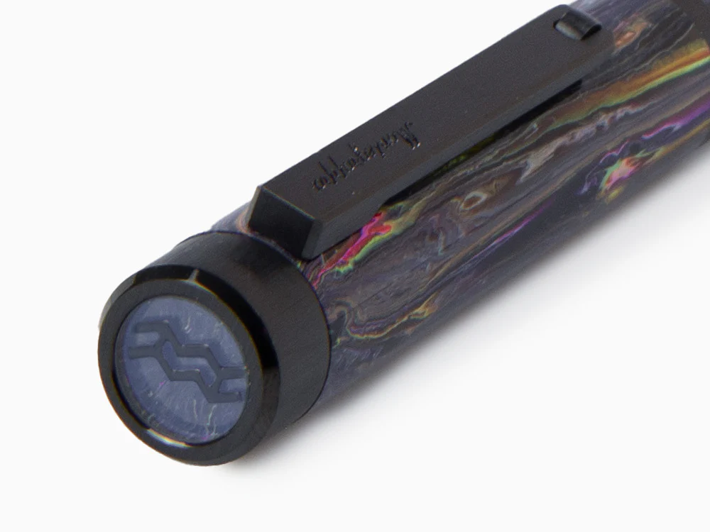 Montegrappa Zero Zodiac Aquarius Fountain Pen, Steel, ISZEZ-IC-V1 - Image 9