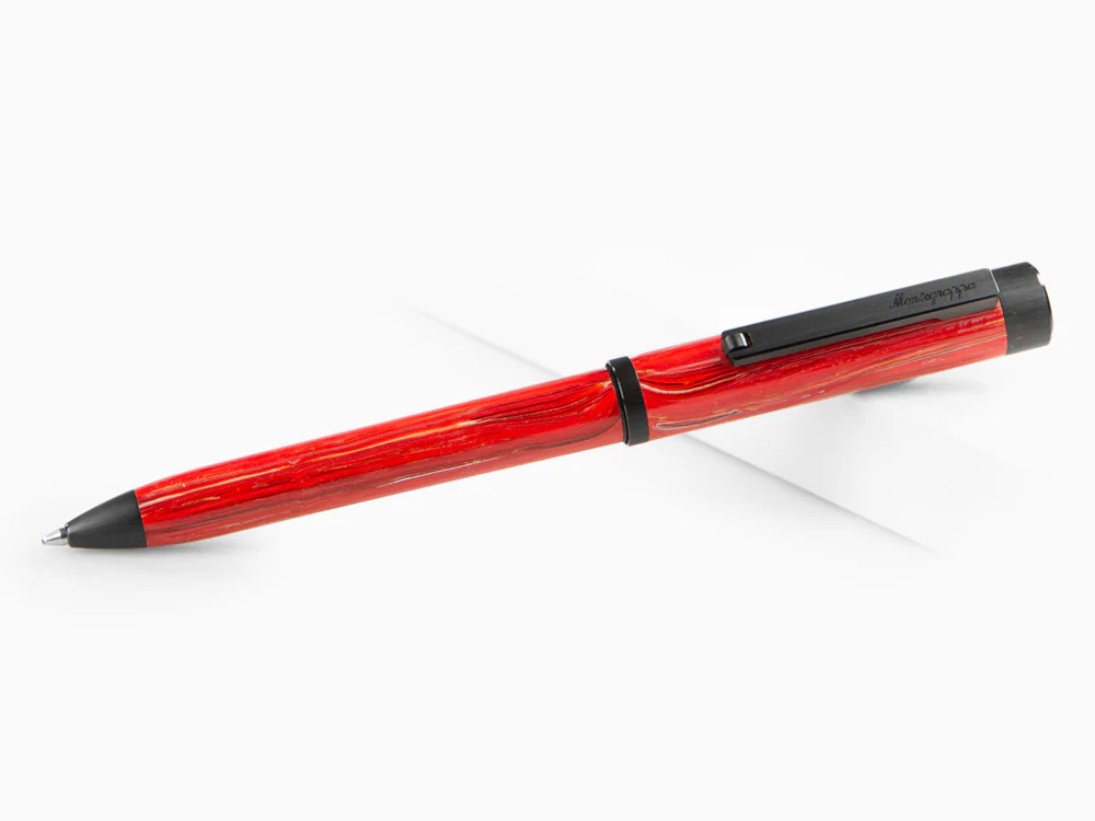 Montegrappa Zero Zodiac Aries Ballpoint pen, Red, Stainless PVD, ISZEZBIC-R3 - Image 2