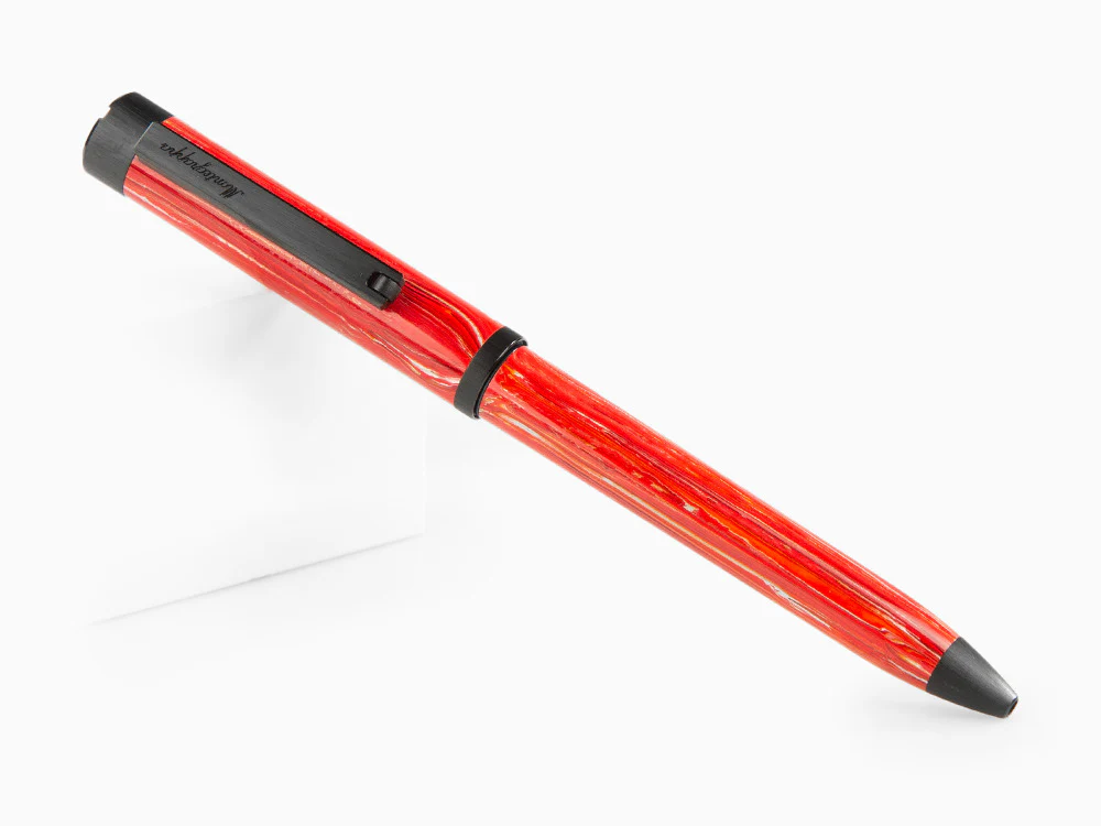 Montegrappa Zero Zodiac Aries Ballpoint pen, Red, Stainless PVD, ISZEZBIC-R3 - Image 3
