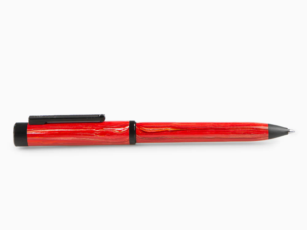 Montegrappa Zero Zodiac Aries Ballpoint pen, Red, Stainless PVD, ISZEZBIC-R3 - Image 4