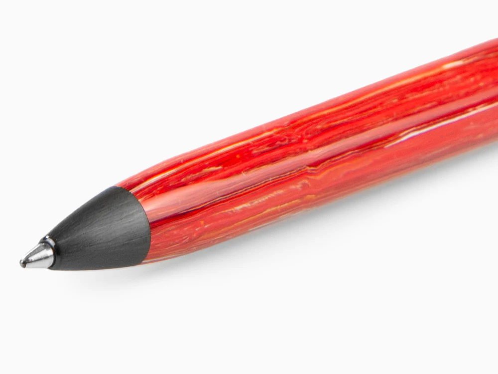 Montegrappa Zero Zodiac Aries Ballpoint pen, Red, Stainless PVD, ISZEZBIC-R3 - Image 5