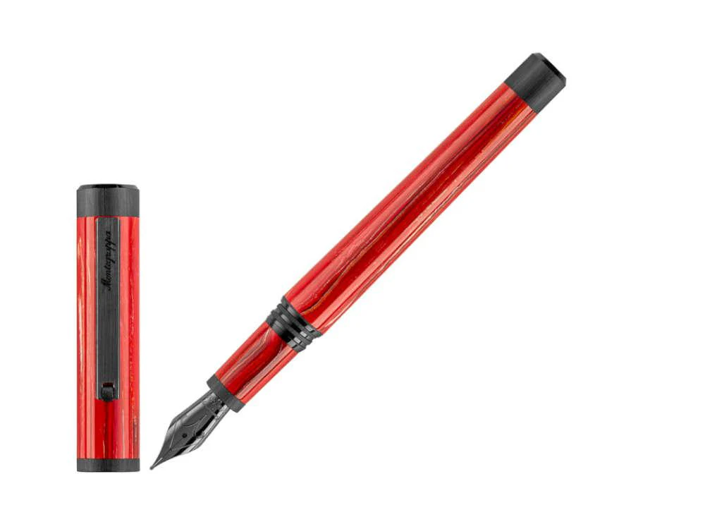 Montegrappa Zero Zodiac Aries Fountain Pen, 14k Gold, LE, ISZEZ-4C-R3 - Image 2