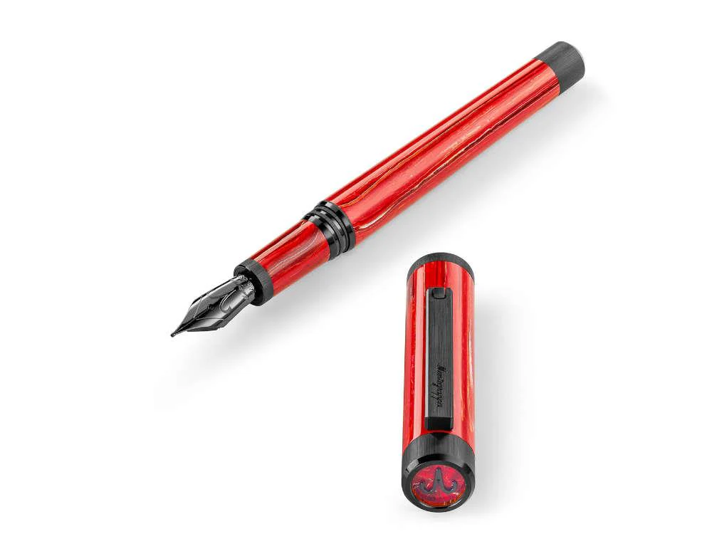 Montegrappa Zero Zodiac Aries Fountain Pen, 14k Gold, LE, ISZEZ-4C-R3 - Image 4