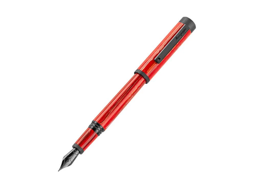 Montegrappa Zero Zodiac Aries Fountain Pen, 14k Gold, LE, ISZEZ-4C-R3 - Image 6