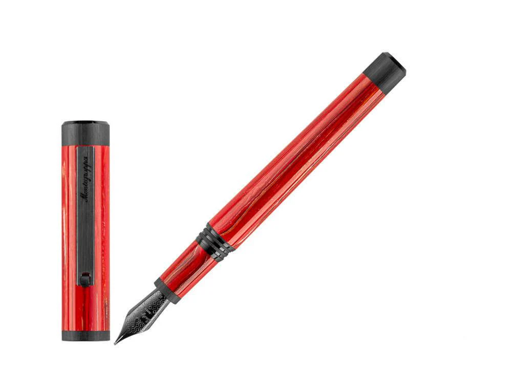 Montegrappa Zero Zodiac Aries Fountain Pen, Steel, ISZEZ-IC-R3 - Image 2