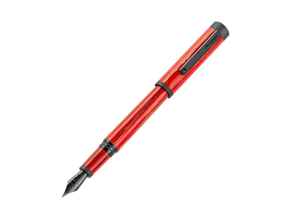 Montegrappa Zero Zodiac Aries Fountain Pen, Steel, ISZEZ-IC-R3 - Image 6
