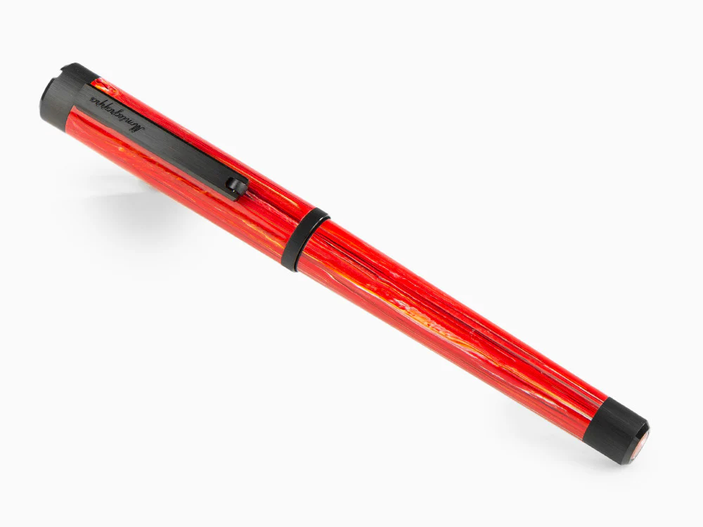 Montegrappa Zero Zodiac Aries Rollerball pen, Red, Stainless PVD, ISZEZRIC-R3 - Image 3