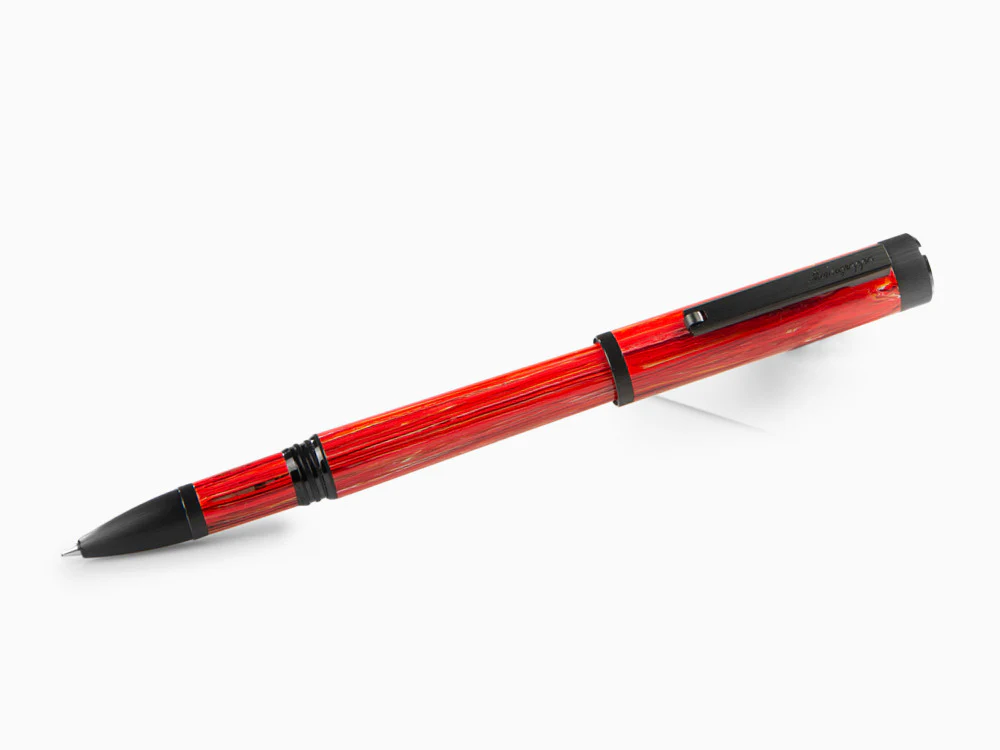 Montegrappa Zero Zodiac Aries Rollerball pen, Red, Stainless PVD, ISZEZRIC-R3 - Image 4