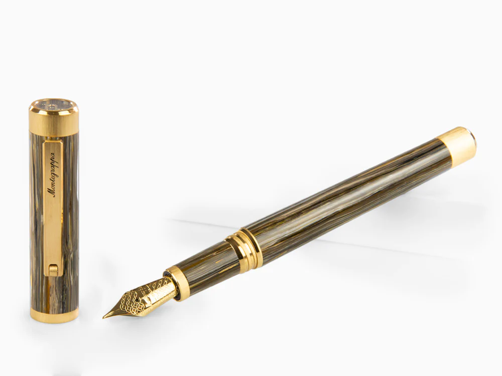 Montegrappa Zero Zodiac Capricorn Fountain Pen, Steel, ISZEZ-IY-M3 - Image 2