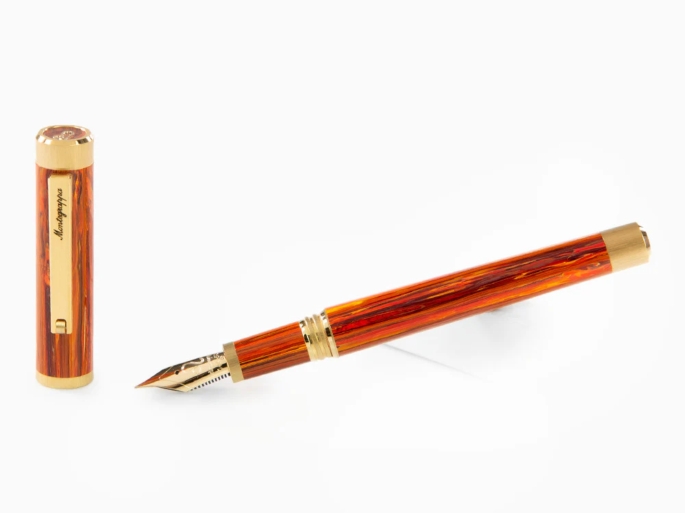 Montegrappa Zero Zodiac Leo Fountain Pen, 14k, Ltd Edition, ISZEZ-4Y-O2 - Image 2