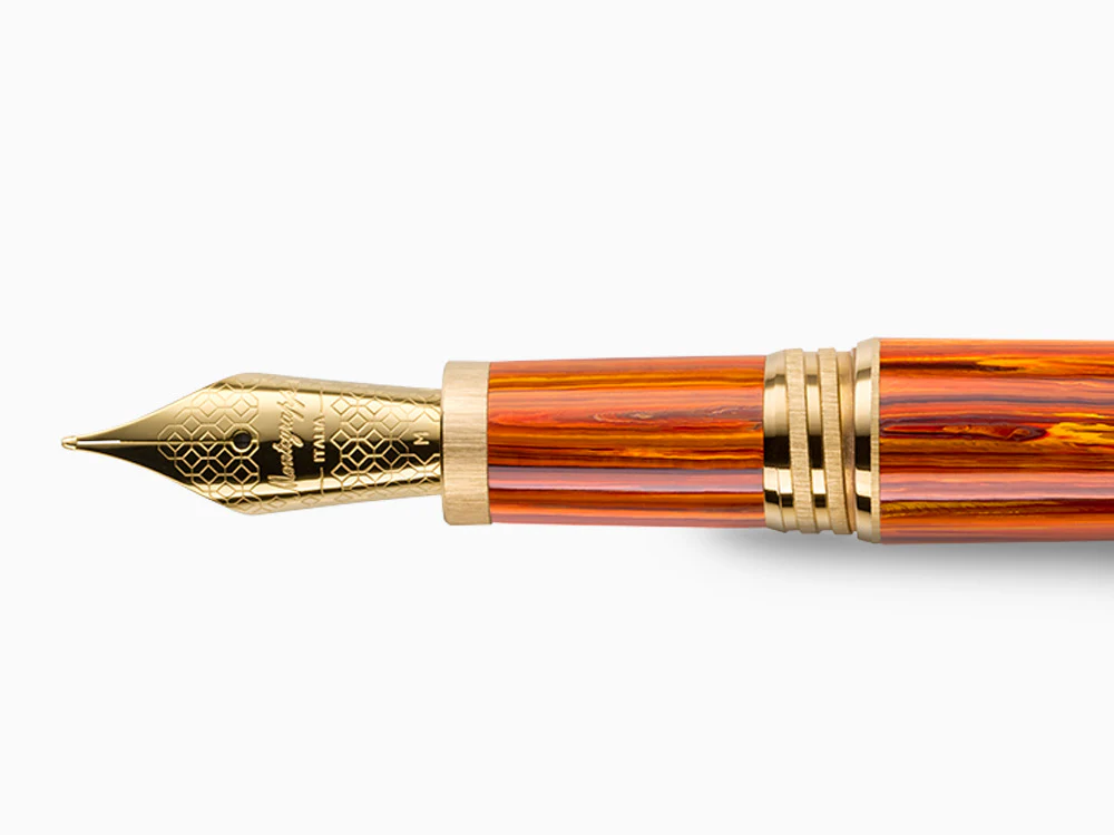 Montegrappa Zero Zodiac Leo Fountain Pen, 14k, Ltd Edition, ISZEZ-4Y-O2 - Image 5
