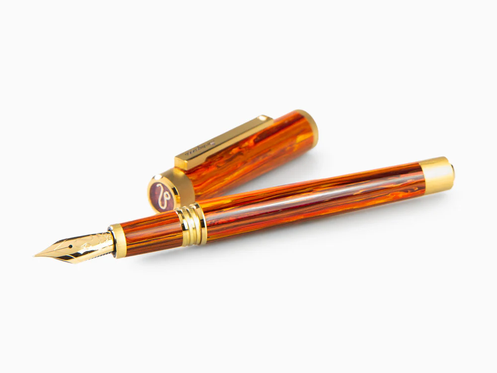 Montegrappa Zero Zodiac Leo Fountain Pen, 14k, Ltd Edition, ISZEZ-4Y-O2 - Image 7