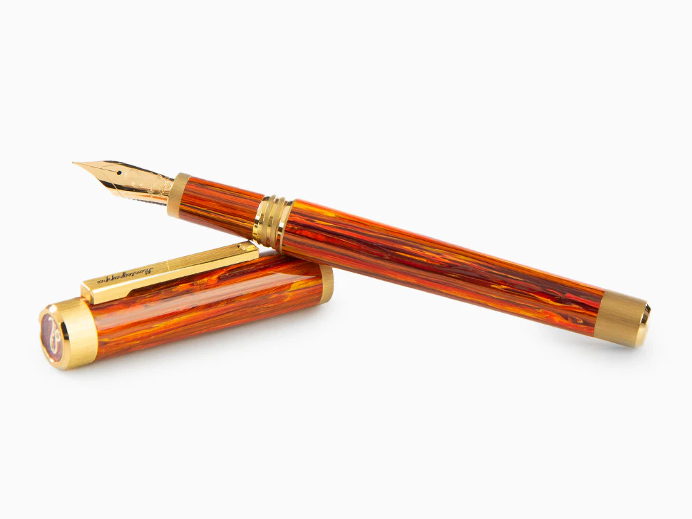 Montegrappa Zero Zodiac Leo Fountain Pen, 14k, Ltd Edition, ISZEZ-4Y-O2 - Image 8