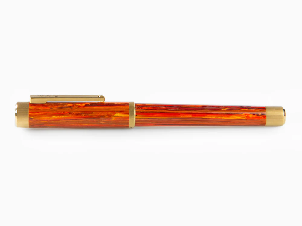 Montegrappa Zero Zodiac Leo Fountain Pen, 14k, Ltd Edition, ISZEZ-4Y-O2 - Image 9