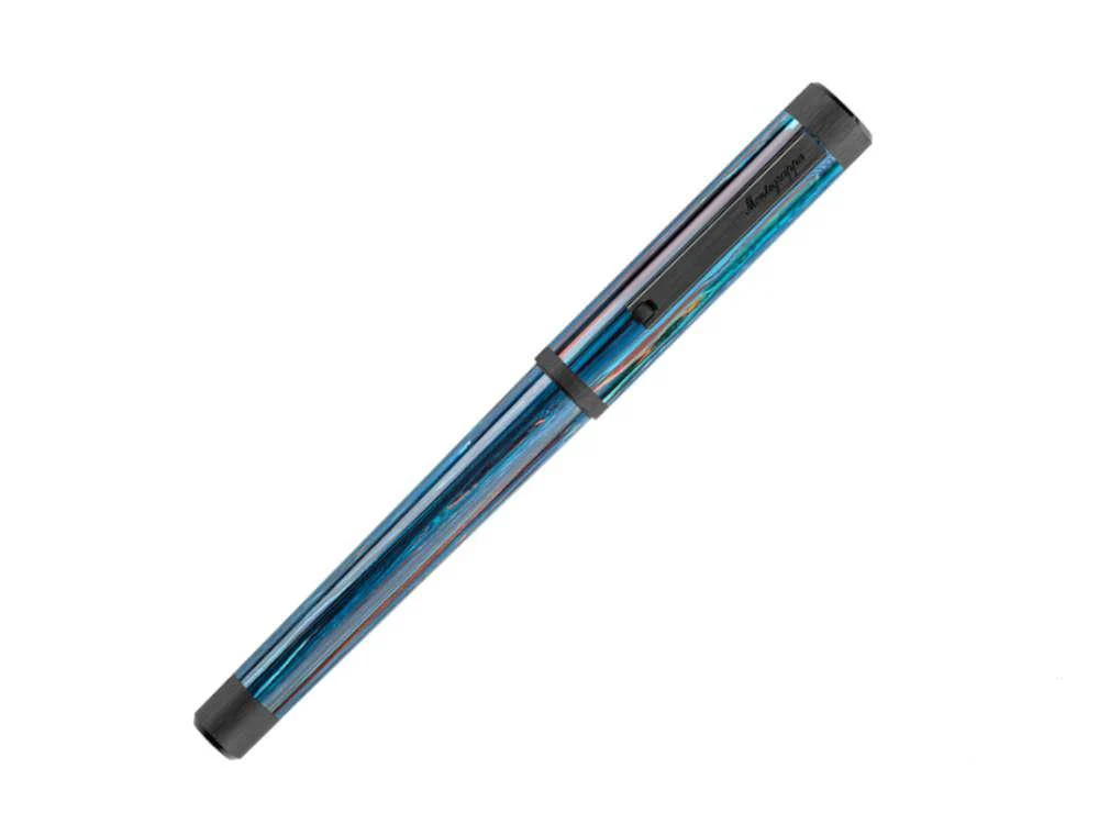 Montegrappa Zero Zodiac Libra Fountain Pen, 14K, Limited Ed, ISZEZ-4C-B8 - Image 3