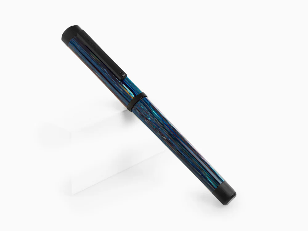Montegrappa Zero Zodiac Libra Fountain Pen, Steel, ISZEZ-IC-B8 - Image 3