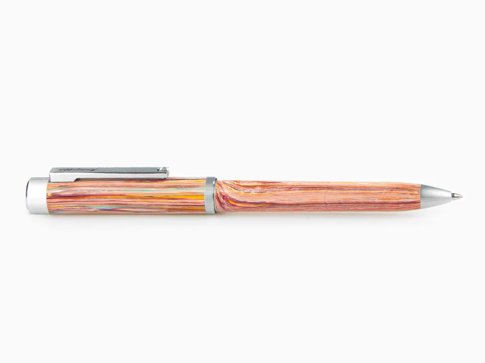 Montegrappa Zero Zodiac Pisces Ballpoint pen, Pink, Stainless Steel, ISZEZBIP-S2 - Image 4