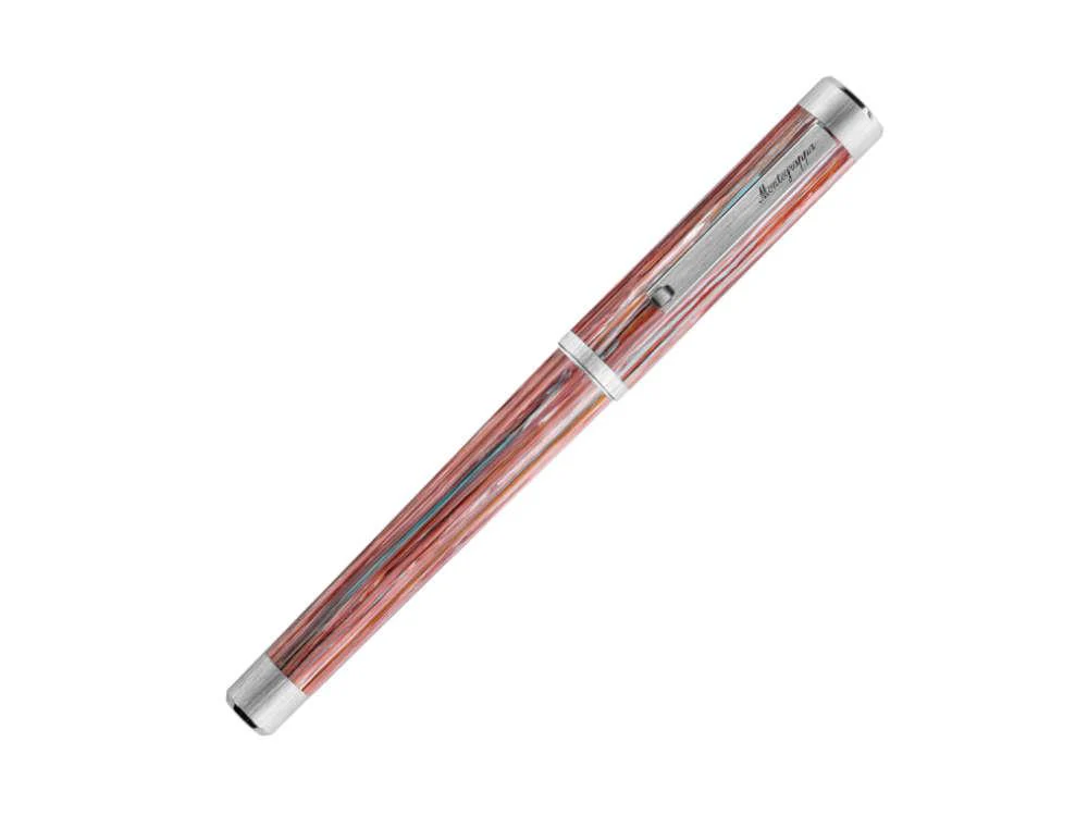 Montegrappa Zero Zodiac Pisces Fountain Pen, Pink, 14k Gold, ISZEZ-4P-S2 - Image 3