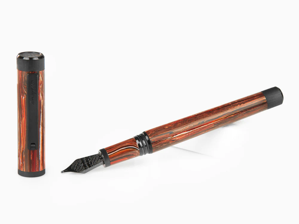 Montegrappa Zero Zodiac Scorpio Fountain Pen, Steel, ISZEZ-IC-R4 - Image 2
