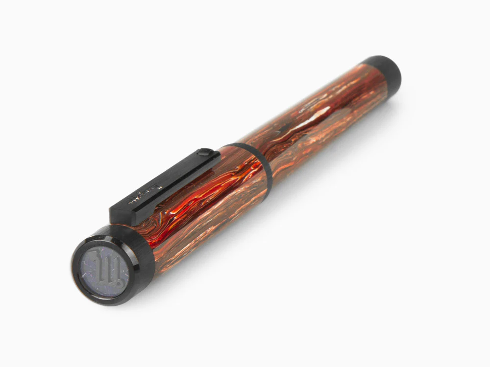 Montegrappa Zero Zodiac Scorpio Fountain Pen, Steel, ISZEZ-IC-R4 - Image 6
