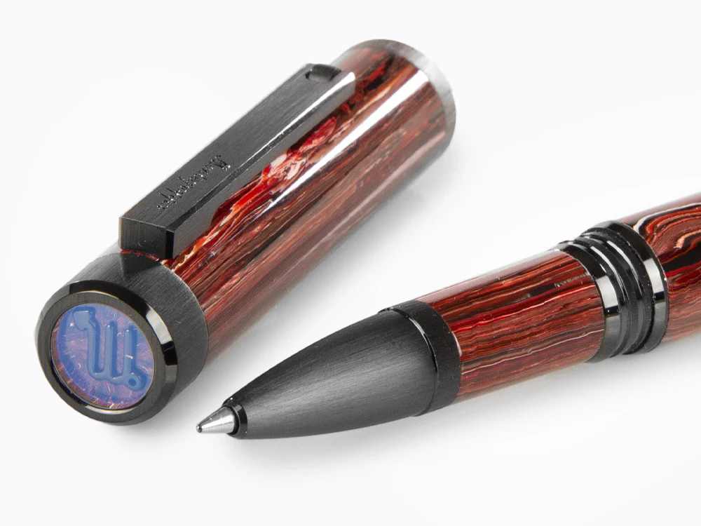 Montegrappa Zero Zodiac Scorpio Rollerball pen, Montegrappite, PVD, ISZEZRIC-R4 - Image 4