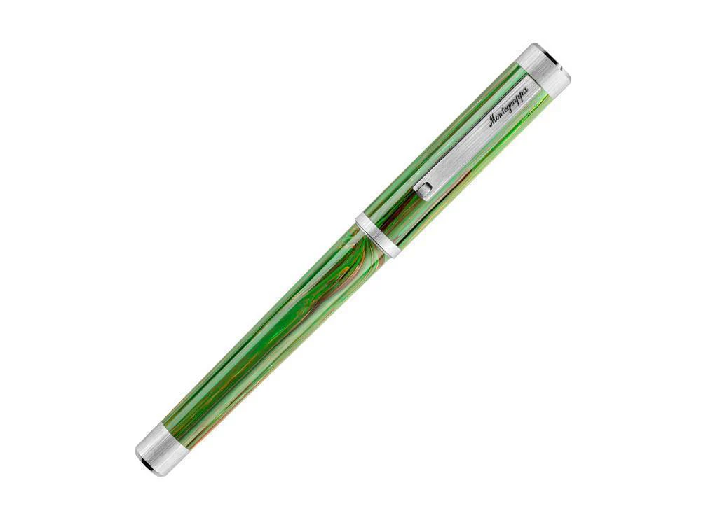 Montegrappa Zero Zodiac Virgo Fountain Pen, 14k, LE, ISZEZ-4P-G8 - Image 3