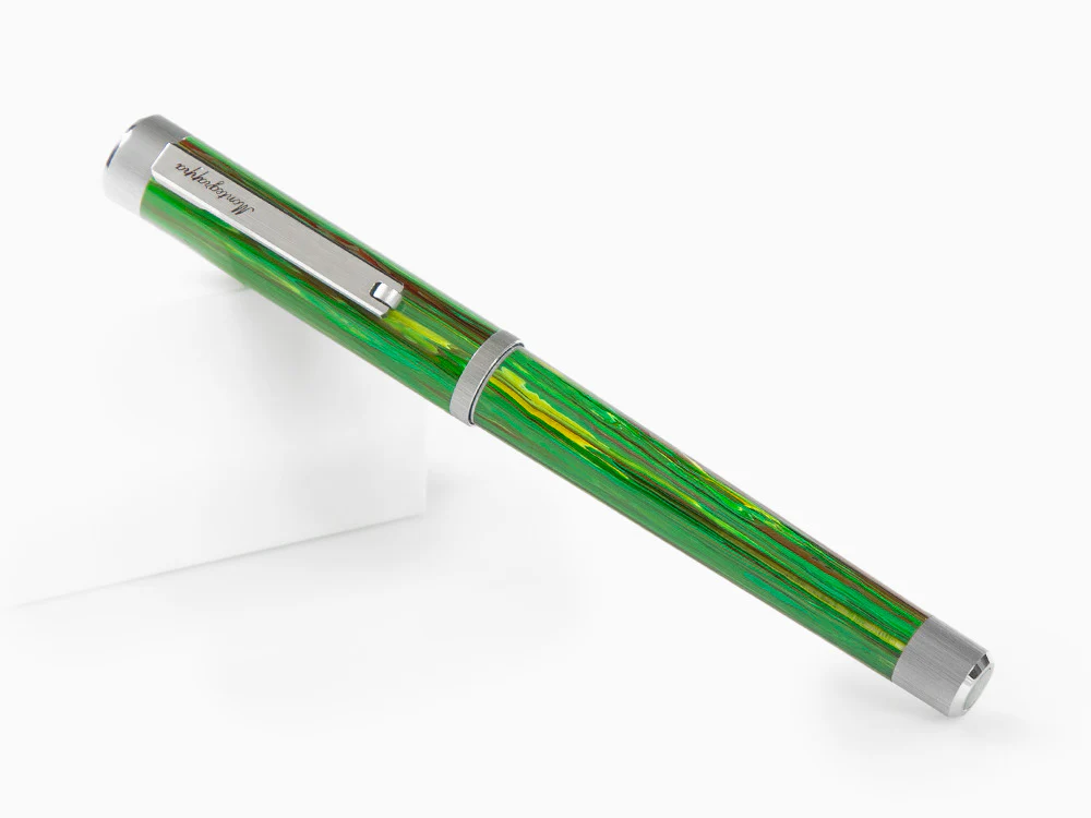 Montegrappa Zero Zodiac Virgo Rollerball pen, Green, Steel, ISZEZRIP-G8 - Image 3