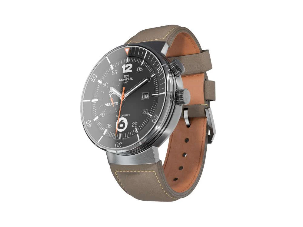Montjuic Special Automatic Speed Watch, 45 mm, Black, MJ4.0101.S - Image 3