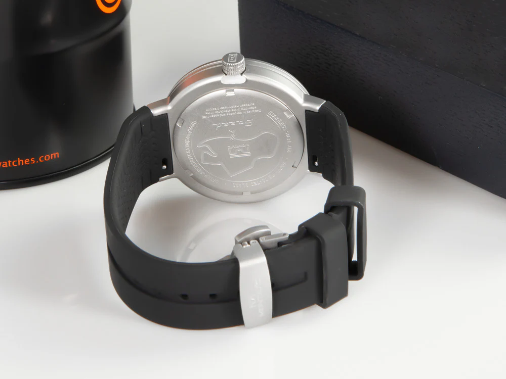 Montjuic Special Quartz Watch, Stainless Steel 316L, Black, 43 mm, MJ1.1201.S - Image 3