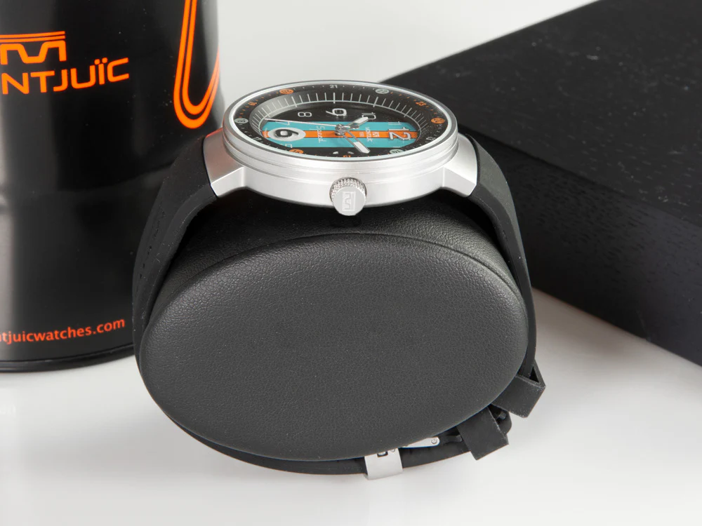 Montjuic Special Quartz Watch, Stainless Steel 316L, Black, 43 mm, MJ1.1201.S - Image 5