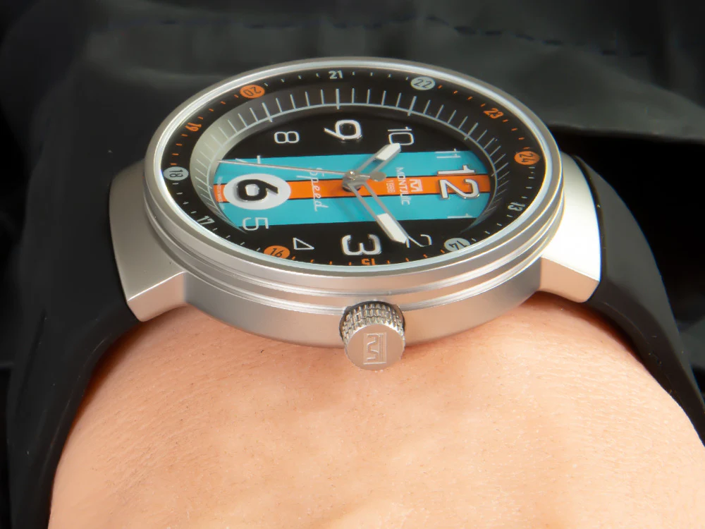 Montjuic Special Quartz Watch, Stainless Steel 316L, Black, 43 mm, MJ1.1201.S - Image 7