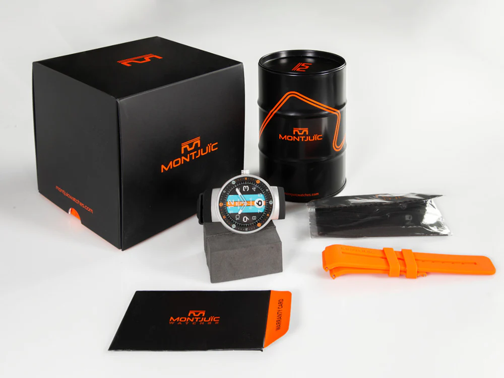 Montjuic Special Quartz Watch, Stainless Steel 316L, Black, 43 mm, MJ1.1201.S - Image 8