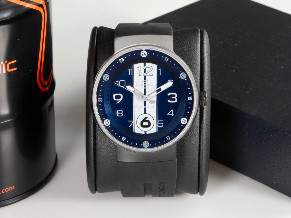 Montjuic Special Quartz Watch, Stainless Steel 316L, Blue, 43 mm, MJ1.1004.S - Image 2
