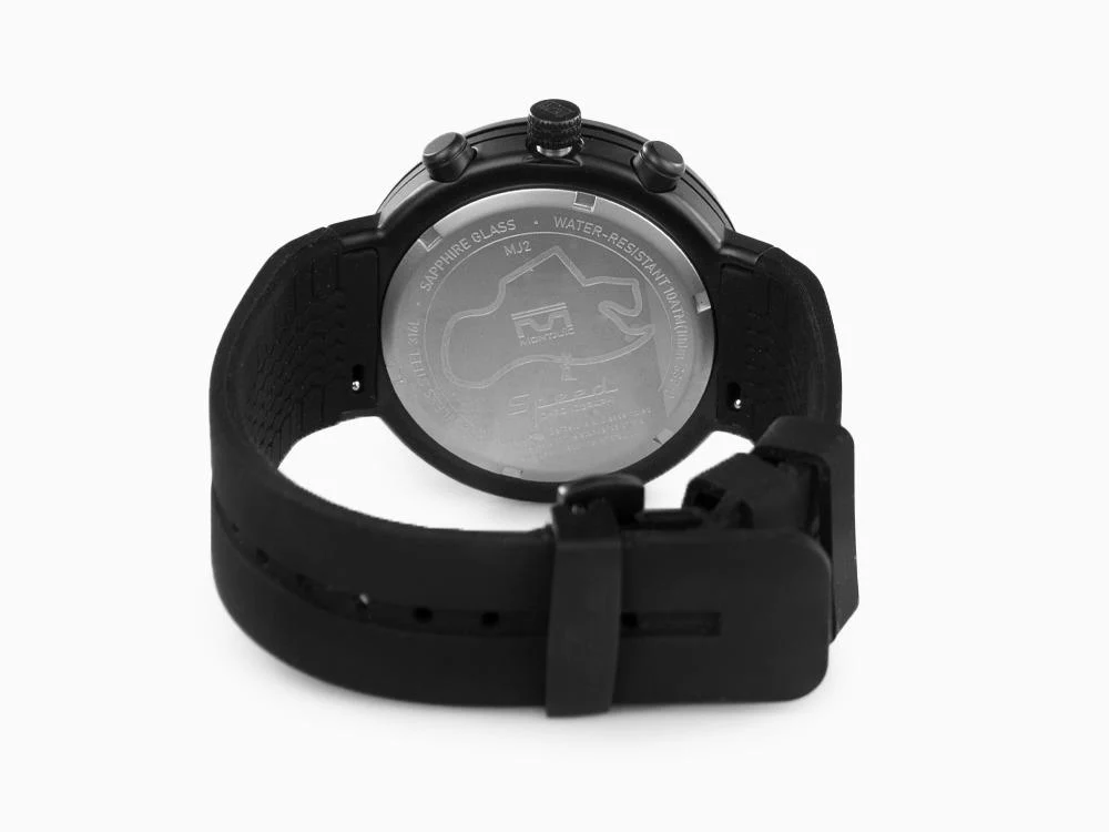 Montjuic Speed Chronograph Quartz Watch, Black, 45mm, MJ2.0101.B - Image 3
