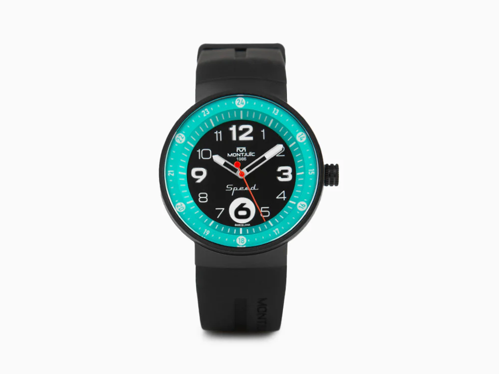 Montjuic Speed Special Racing Series Quartz Watch, Black, 43 mm, MJ1.1611.B - Image 2