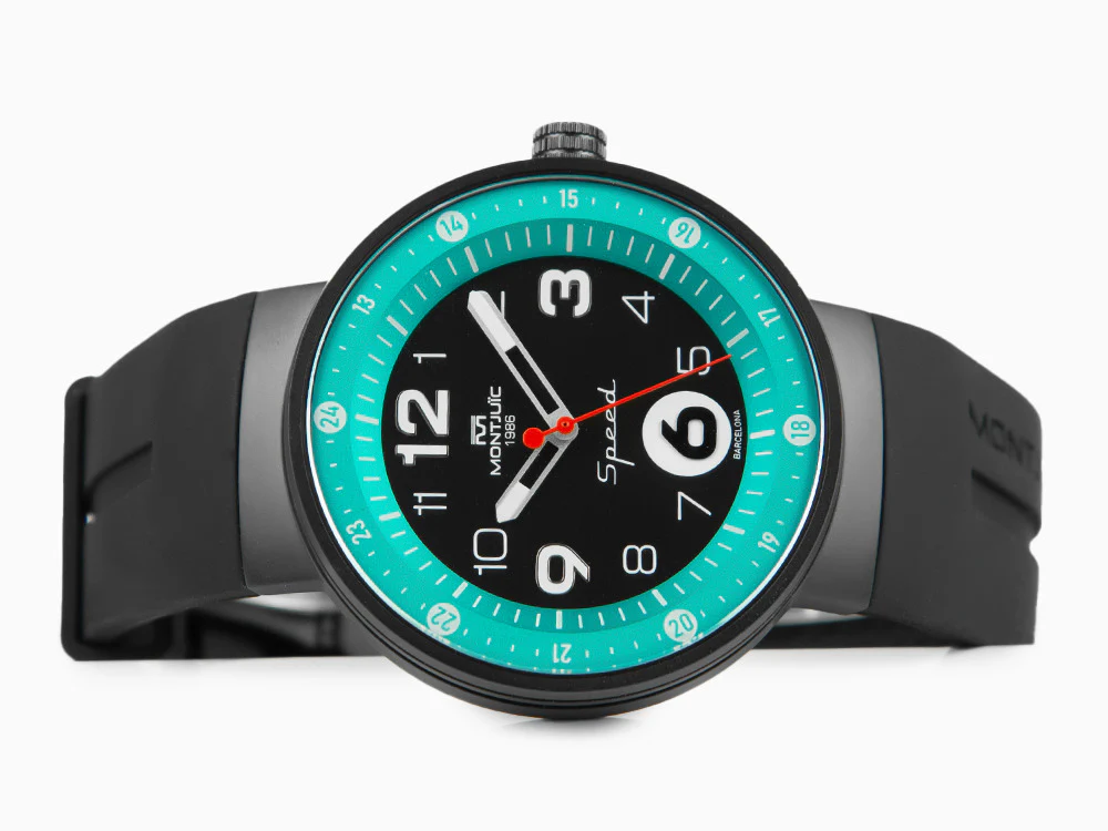 Montjuic Speed Special Racing Series Quartz Watch, Black, 43 mm, MJ1.1611.B - Image 7