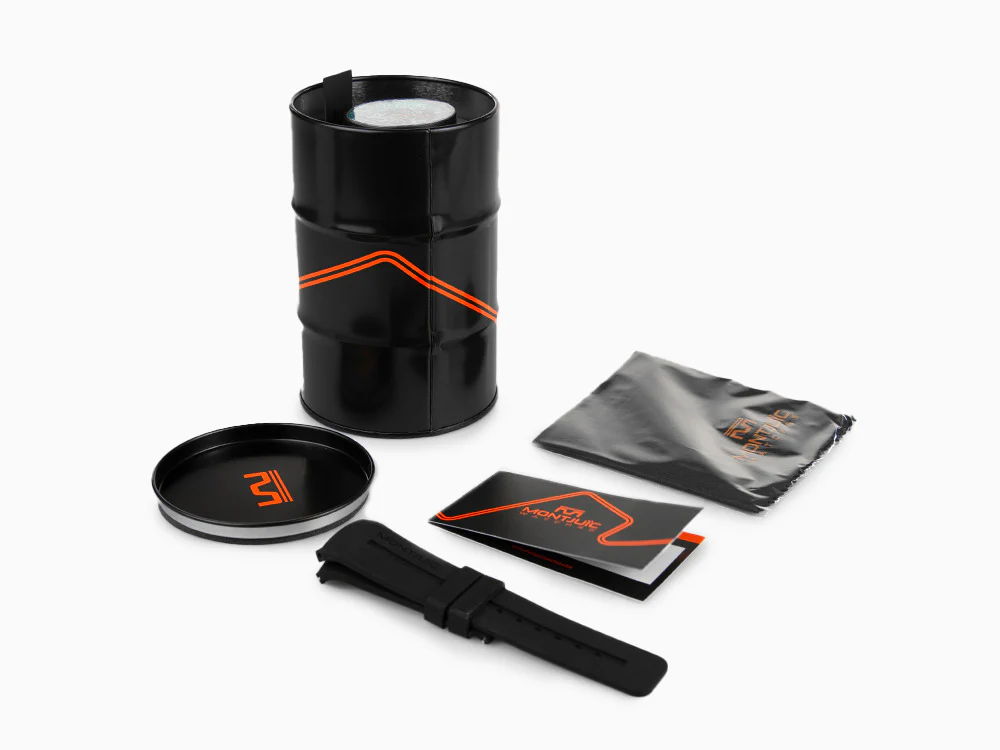 Montjuic Speed Special Racing Series Quartz Watch, Black, 43 mm, MJ1.1611.B - Image 8
