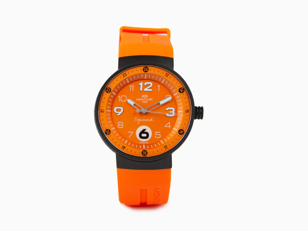 Montjuic Speed Special Racing Series Quartz Watch, Orange, 43 mm, MJ1.1712.B - Image 2