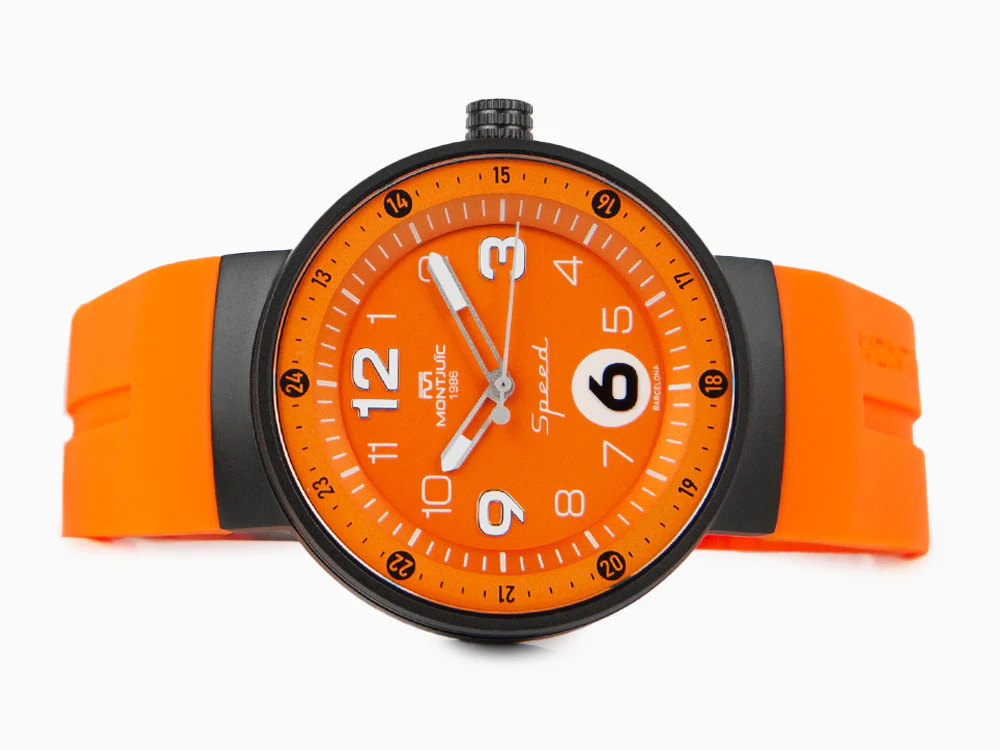 Montjuic Speed Special Racing Series Quartz Watch, Orange, 43 mm, MJ1.1712.B - Image 7