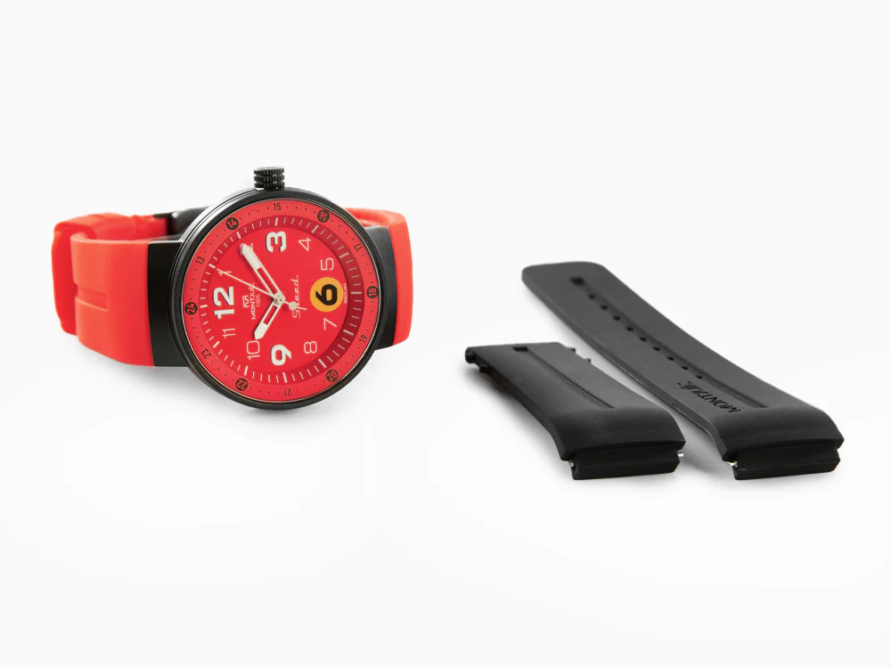 Montjuic Speed Special Racing Series Quartz Watch, Red, 43 mm, MJ1.1510.B - Image 8