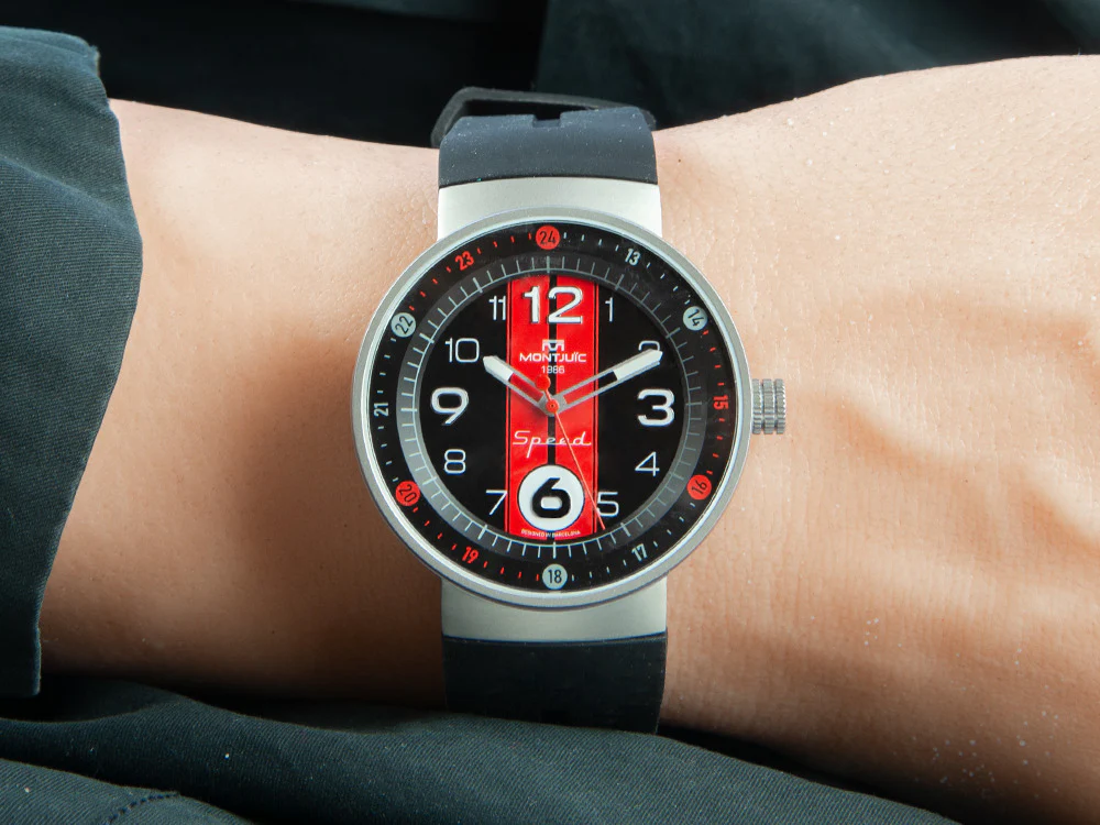 Montjuic Sport Quartz Watch, Stainless Steel 316L, Black, 43 mm, MJ1.0602.S - Image 6