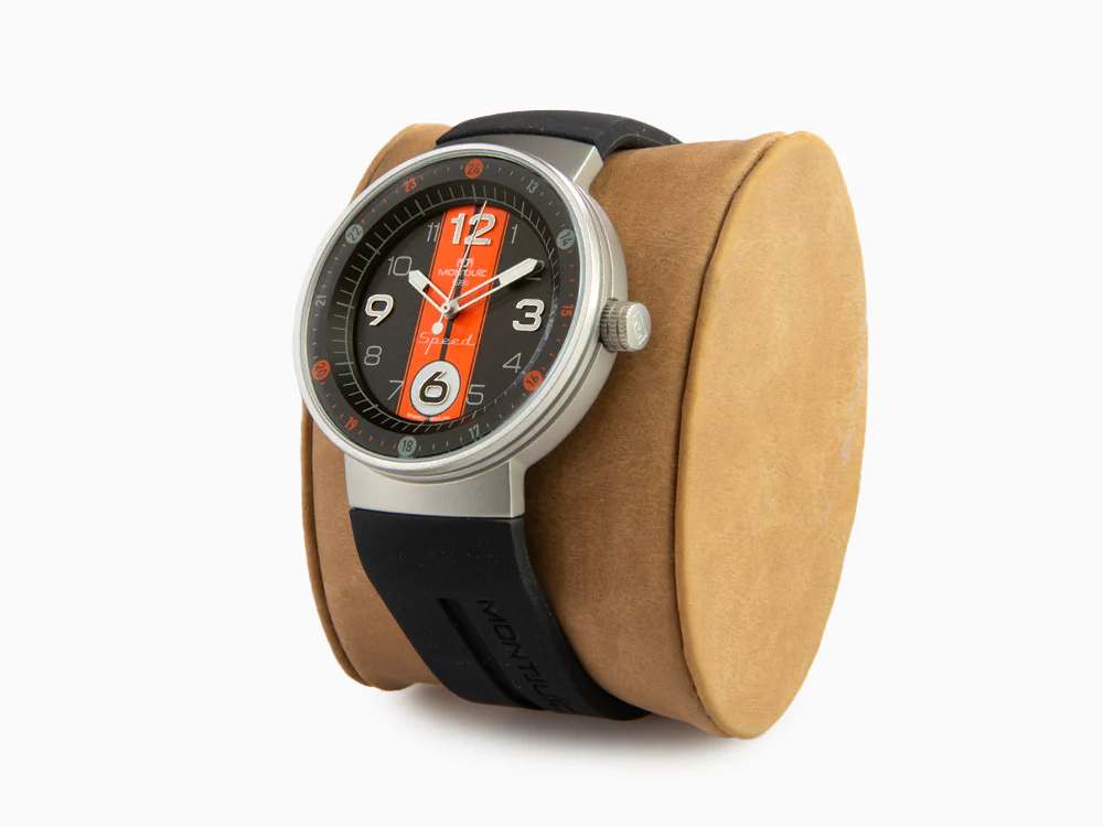 Montjuic Sport Quartz Watch, Stainless Steel 316L, Black, 43 mm, MJ1.0801.S - Image 4