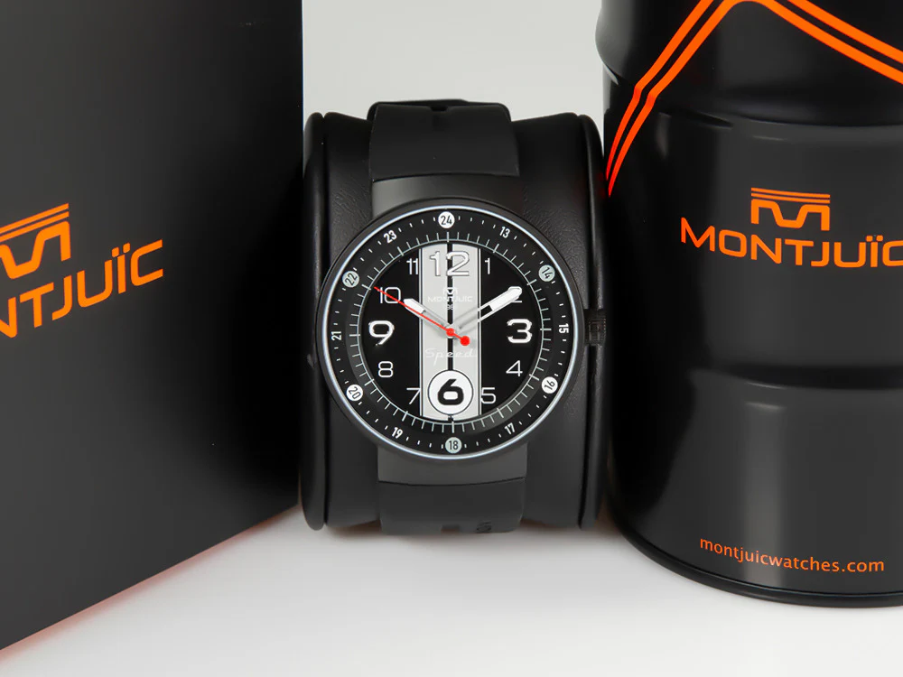 Montjuic Sport Quartz Watch, Stainless Steel 316L, Black, 43 mm, MJ1.0903.B - Image 2