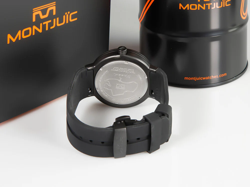 Montjuic Sport Quartz Watch, Stainless Steel 316L, Black, 43 mm, MJ1.0903.B - Image 3